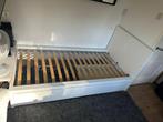 Malm 90x200 zgan, Ophalen, 90 cm, Eenpersoons, Wit