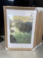 5x Ingelijste Foto Ha Longbaai Vietnam, Verzenden, Geen, Nieuw, Geen