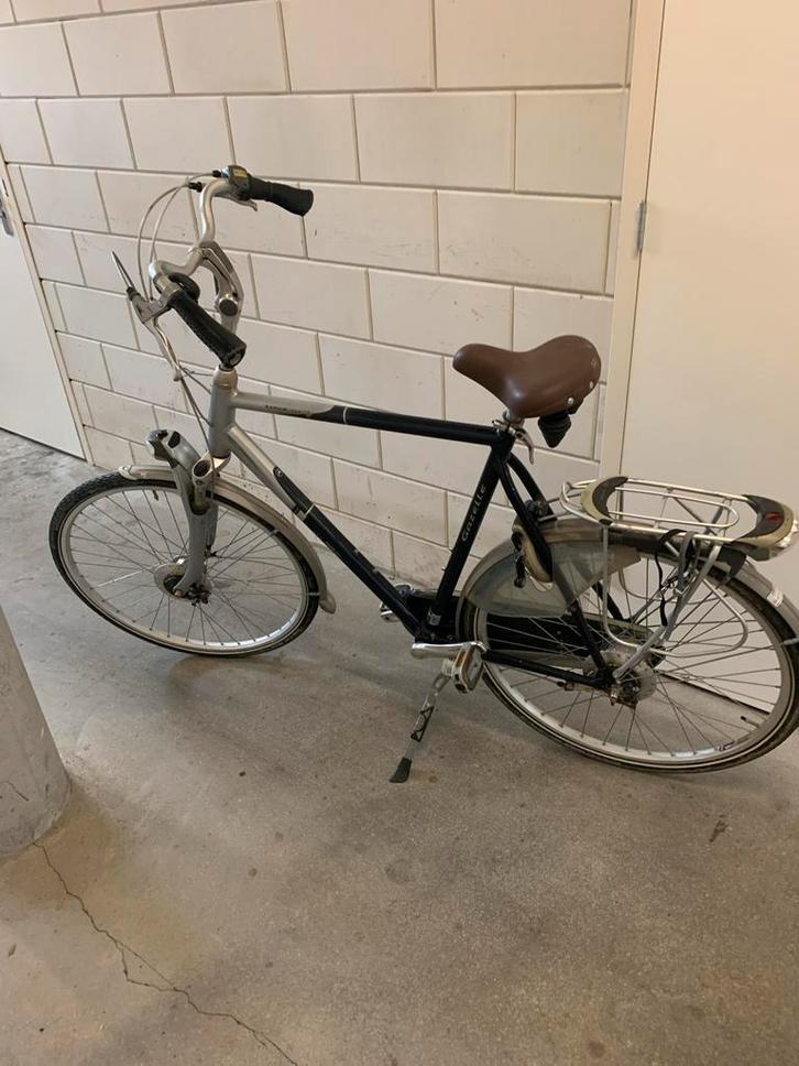 Gazelle saphir herenfiets frame maat 65, Fietsen en Brommers, Fietsen | Heren | Herenfietsen, Gebruikt, Gazelle, 65 cm of meer