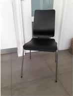 Eetkamerstoelen, Huis en Inrichting, Stoelen, Ophalen, Gebruikt, Zwart, Vier