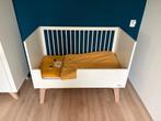 Kidsmill Sixties Ledikant Wit Mat / Naturel (60 x 120 cm), Ophalen, Zo goed als nieuw, Ledikant
