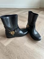 Michael Kors croco laarsjes, Michael Kors, Zwart, Lage of Enkellaarzen, Ophalen of Verzenden