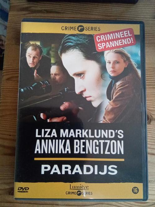 Paradijs Liza Marklund's Annika Bengtzon Scandinavische film, Cd's en Dvd's, Dvd's | Thrillers en Misdaad, Zo goed als nieuw, Detective en Krimi