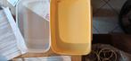 Tupperware, Ophalen, Zo goed als nieuw, Geel, Bak of Kom