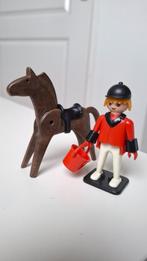 Vintage playmobile 3326, ruiter en paard, Ophalen of Verzenden, Gebruikt, Complete set