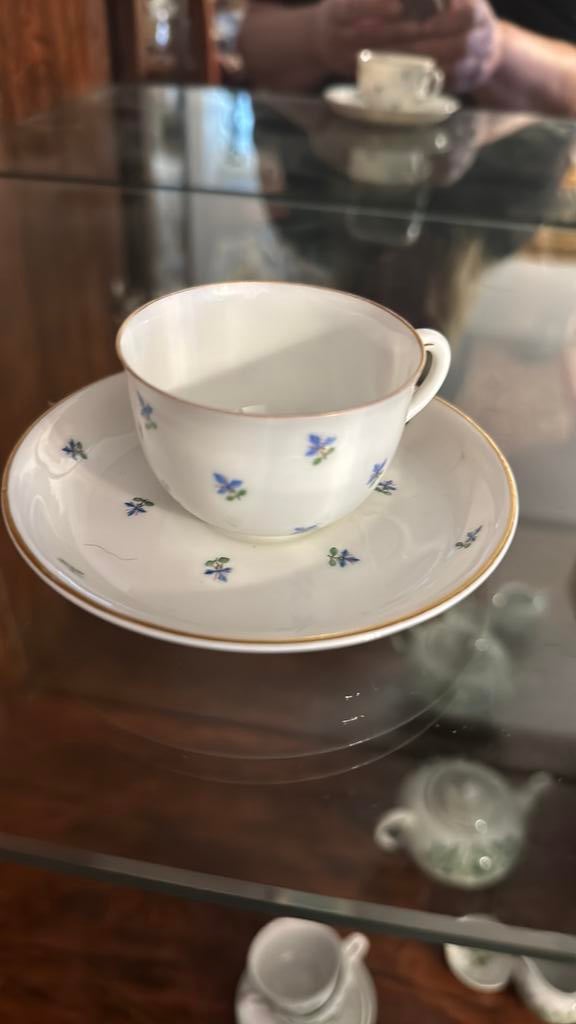 Kop en schotel onderdeel kinderservies, Antiek en Kunst, Antiek | Servies los, Ophalen