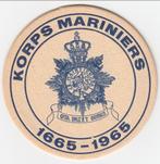 1 HEINEKEN KORPS MARINIERS BIERVILTJE, Verzamelen, Biermerken, Ophalen of Verzenden, Gebruikt, Viltje(s), Heineken