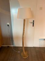 Boomstam sta lamp, Huis en Inrichting, Ophalen, Gebruikt