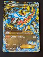 Mega m charizard ex flashfire holo full jumbo card 69/106, Ophalen of Verzenden, Zo goed als nieuw, Losse kaart, Foil