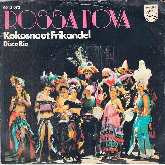 rossa nova - kokosnoot, frikandel  ( 1979/nlpop), Cd's en Dvd's, Vinyl Singles, Zo goed als nieuw, Single, Nederlandstalig, 7 inch