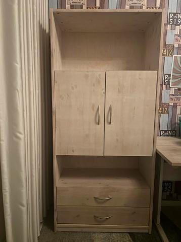 Lifetime kinderkamer set - bed, kast, bureau, boekenkast - afbeelding 3