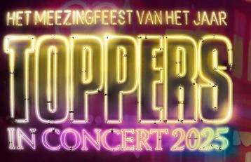 2 Gold zone 1 tickets Toppers 2025, 30 mei beschikbaar voor biedingen