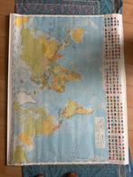 Wereldkaart, Boeken, Atlassen en Landkaarten, Ophalen of Verzenden