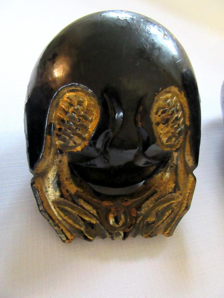 Antiek Mokugyo Sutra Drum visdrum yoga meditatie boeddha, Muziek en Instrumenten, Percussie, Gebruikt, Melodische percussie, Verzenden