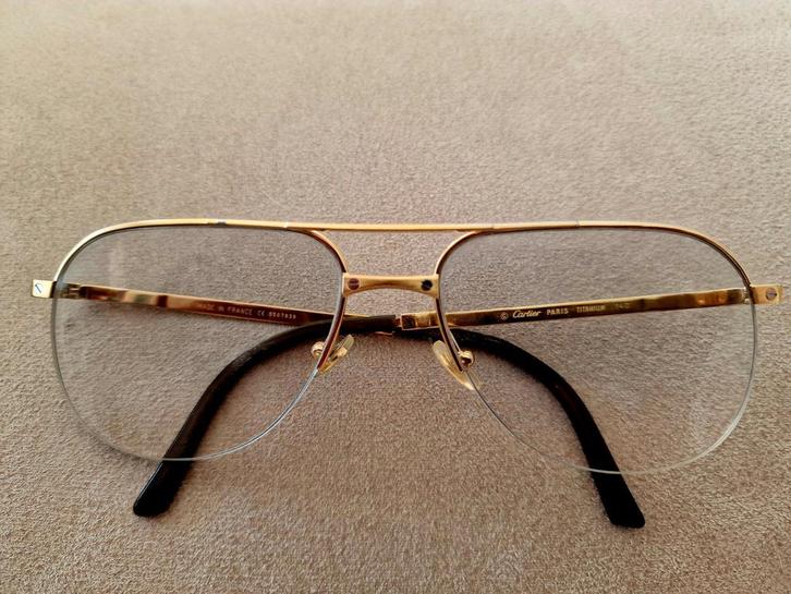GEZOCHT Cartier heren bril GEZOCHT, Sieraden, Tassen en Uiterlijk, Zonnebrillen en Brillen | Heren, Zo goed als nieuw, Bril, Overige merken