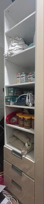IKEA PAX kledingkasten wit / beige, Ophalen, 200 cm of meer, 50 tot 100 cm, Zo goed als nieuw