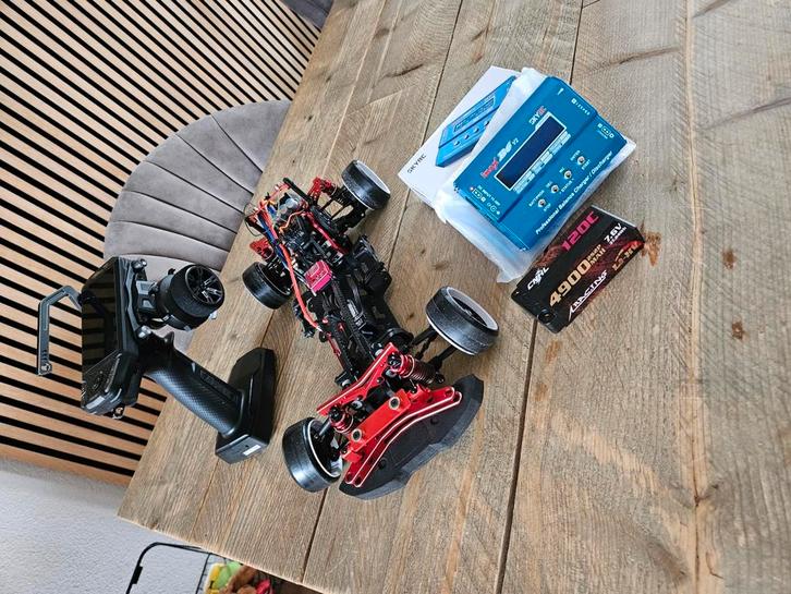Complete MST RMX 2.5s te koop. (Rc drift), Hobby en Vrije tijd, Modelbouw | Radiografisch | Auto's, Zo goed als nieuw, Auto offroad