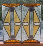 Glas in lood 7 stuks, Doe-het-zelf en Verbouw, Glas en Ramen, Ophalen, Gebruikt, Overige typen, Glas in lood