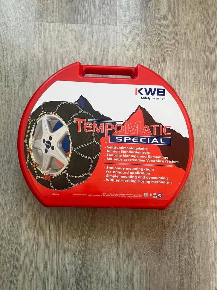 NIEUW sneeuwkettingen KWB geschikt 14 t/m 18 inch, Auto diversen, Sneeuwkettingen, Zo goed als nieuw, Ophalen of Verzenden