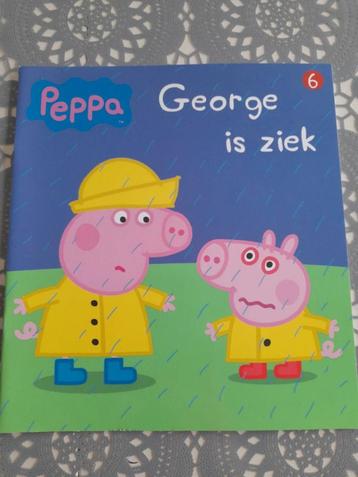 boekje peppa big - george is ziek  beschikbaar voor biedingen