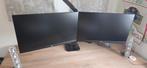 2x AOC 24" Monitor 24P2C Incl alle kabels, Computers en Software, Monitoren, Zo goed als nieuw, DisplayPort, 61 t/m 100 Hz, Hoofdtelefoonaansluiting
