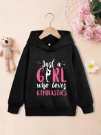 Hoodie Turnpakje 104 110 116 122 128 134 140 146 152 158, Sport en Fitness, Turnen, Ophalen of Verzenden, Nieuw, Zwart, Turnpak(je)