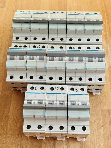 Hager B16 automaat MBN516E,  2st beschikbaar beschikbaar voor biedingen