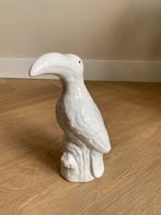 Witte vogel spaarpot, Ophalen of Verzenden, Zo goed als nieuw, Steen, Aardewerk of Keramiek, Dier