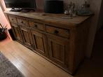 Oud Frans Grenen Dressoir - 200cm Breed, Ophalen, Gebruikt, 150 tot 200 cm, Met lade(s)