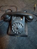 Vintage Bakelieten Telefoon met Draaischijf, Ophalen of Verzenden, Gebruikt, Met draaischijf