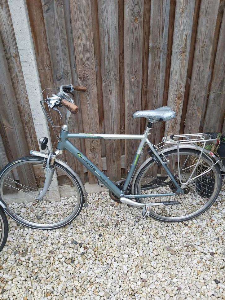 Damens en heren fiets, Fietsen en Brommers, Fietsen | Dames | Omafietsen, Gebruikt, Ophalen of Verzenden