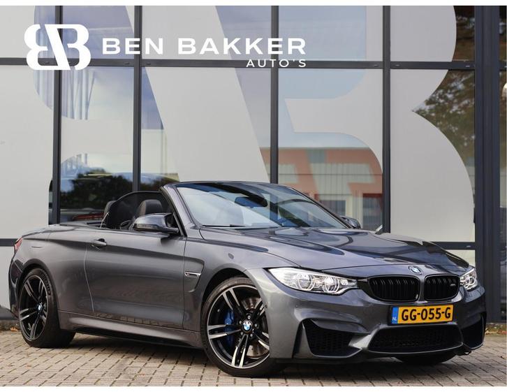 BMW 4 Serie Cabrio M4 | Org NL | HUD | Air collar | Harman/K, Auto's, BMW, Bedrijf, Te koop, 4-Serie, 360° camera, ABS, Achteruitrijcamera