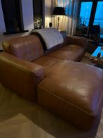 Exclusieve leren hoekbank/ van met chaise lounge. Izgs, Ophalen, Zo goed als nieuw, Vierpersoons of meer, Leer