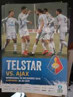 Telstar Programma boekjes Seizoen 2019 - 2020, Ophalen of Verzenden, Zo goed als nieuw, Overige binnenlandse clubs, Boek of Tijdschrift