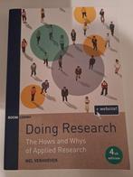 Doing Research - Nel Verhoeven, Boeken, Ophalen of Verzenden, Zo goed als nieuw, HBO, Nel Verhoeven