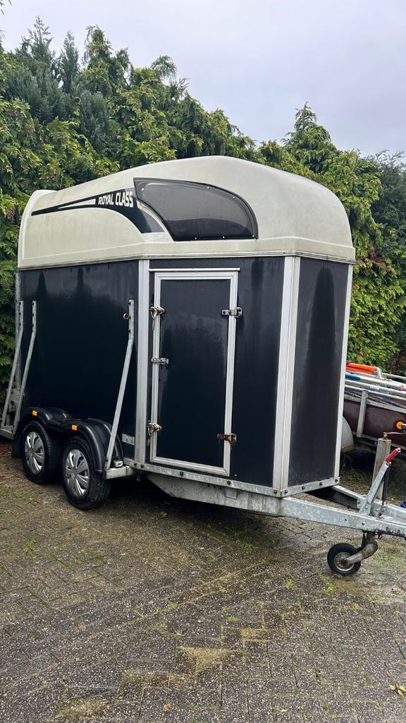 Atec 1,5 paards trailer. 2006, vernieuwde bodem, Dieren en Toebehoren, Paarden en Pony's | Trailers en Aanhangwagens, Gebruikt