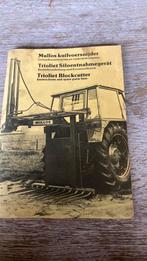 Mullos kuilvoersnijder, Auto diversen, Handleidingen en Instructieboekjes, Ophalen of Verzenden