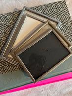 Oude verzilverde fotolijstjes, Audio, Tv en Foto, Fotografie | Fotolijsten, *, Gebruikt, Verzenden, *