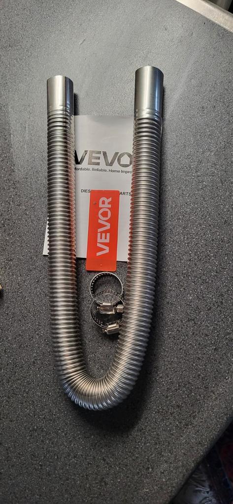 VEVOR flexibele uitlaatslang 59 cm, Auto-onderdelen, Airco en Verwarming, Nieuw, Ophalen of Verzenden