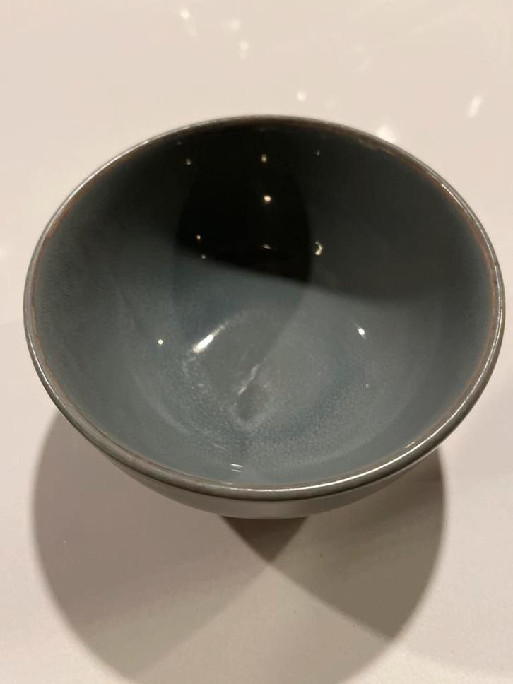 Grijze Keramieken Schaaltjes, grote en kleine van AH, Huis en Inrichting, Keuken | Servies, Zo goed als nieuw, Overige stijlen