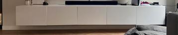 Ikea besta frontjes wit 5 stuks 60 x 38 cm