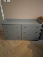 Ikea Hauga Ladekast - Grijs - 6 Lades, Ophalen, 5 laden of meer, 50 tot 100 cm, Zo goed als nieuw