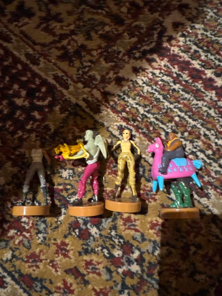 Fortnite Figuurtjes/Stempels 8cm Set, Kinderen en Baby's, Speelgoed | Actiefiguren, Gebruikt, Ophalen of Verzenden