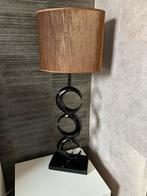 Zwarte Light and Living Tafellamp (2 stuks), Ophalen, Zo goed als nieuw, Metaal, Minder dan 50 cm