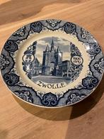 Delfts blauw bord Zwolle, Ophalen