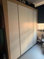 Grote kledingkast (2m) met hang- en legplanken, Ophalen, Overige materialen, Gebruikt, 200 cm of meer