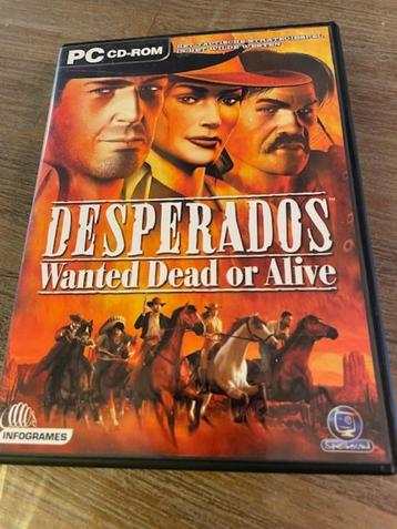 Desperados Wanted dead or Alive PC cd-rom