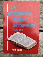 Wim Malgo - Uw getuigenissen zijn zeer betrouwbaar Ps 93:5, Wim Malgo, Christendom | Protestants, Ophalen of Verzenden, Zo goed als nieuw