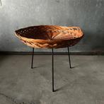 OPRUIMING Jaren 60 vintage krantenrek riet rotan Metz & Co, Gebruikt, Metz & co, Rohé noordwolde, Riet rotan