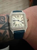 Moissanite horloge / Alleen bezel met moissanite, Ophalen of Verzenden, Zo goed als nieuw, Staal, Overige merken